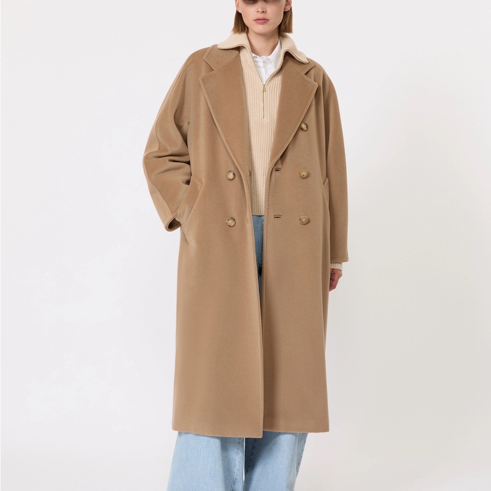 MaxMara 101801 Icon Coat Camel Size 0
